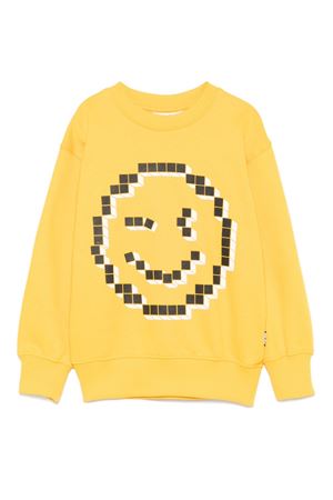 felpa in cotone giallo MOLO KIDS | 1W24J2118939